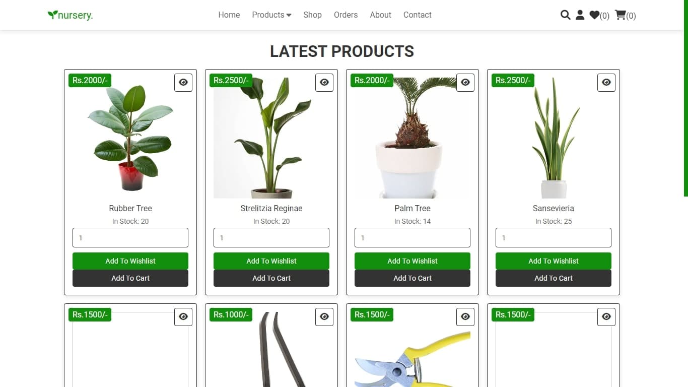 Nursery Management System